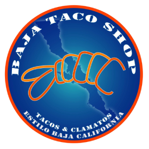 logo baja taco shop Donde Hay